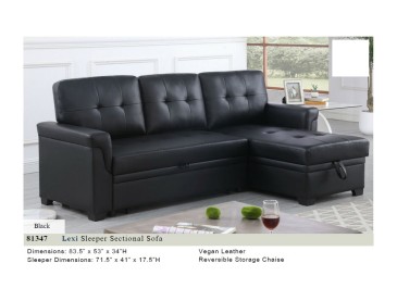 Lexi Sleeper Sectional Sofa