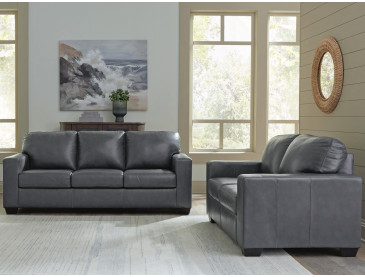 Bolsena Sofa and Loveseat - Admiral