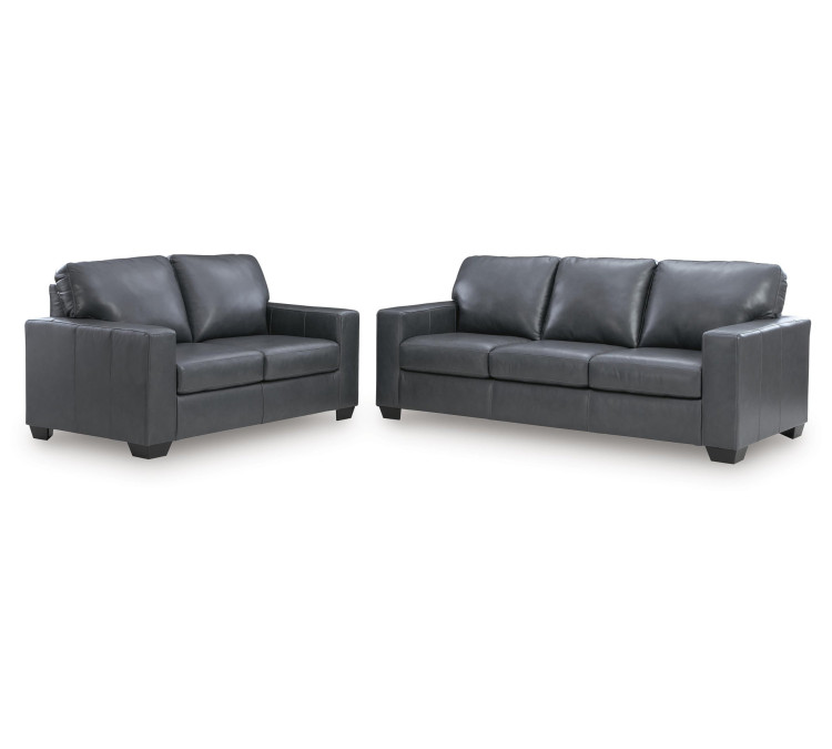 Bolsena Sofa and Loveseat - Admiral