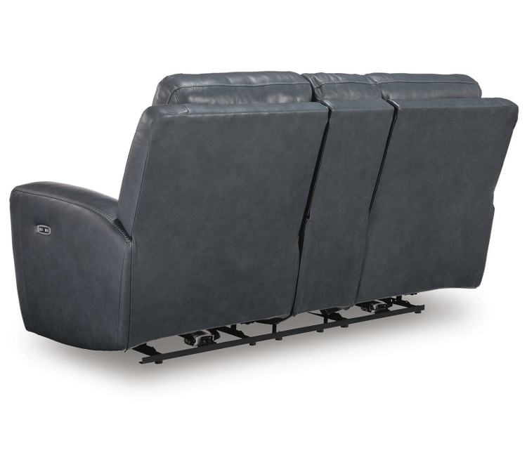 Momentum Moves Power Reclining Loveseat - Admiral