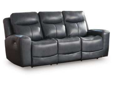 Momentum Moves Power Reclining Sofa - Admiral