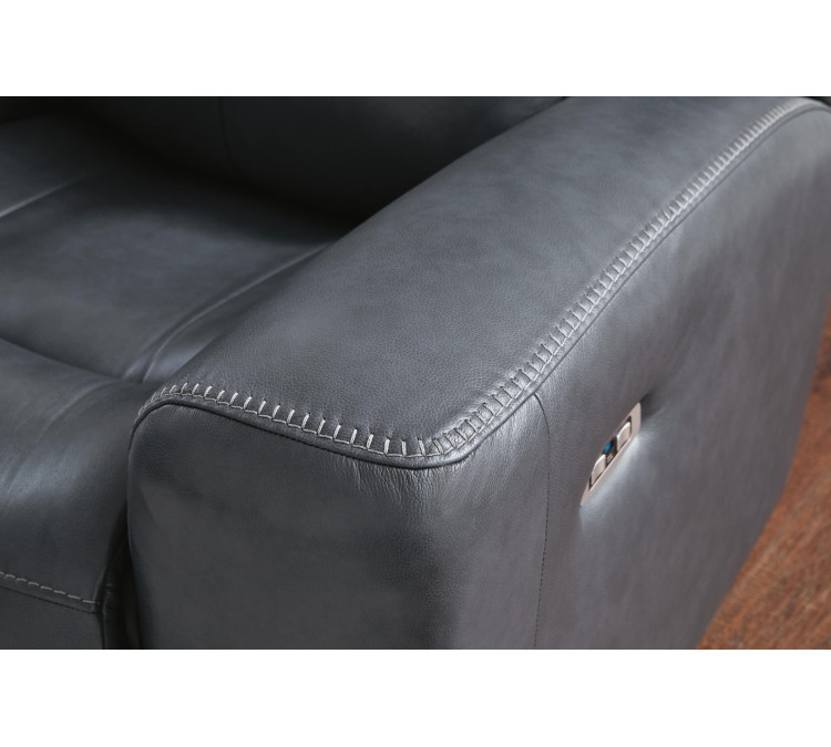 Momentum Moves Power Reclining Sofa - Admiral