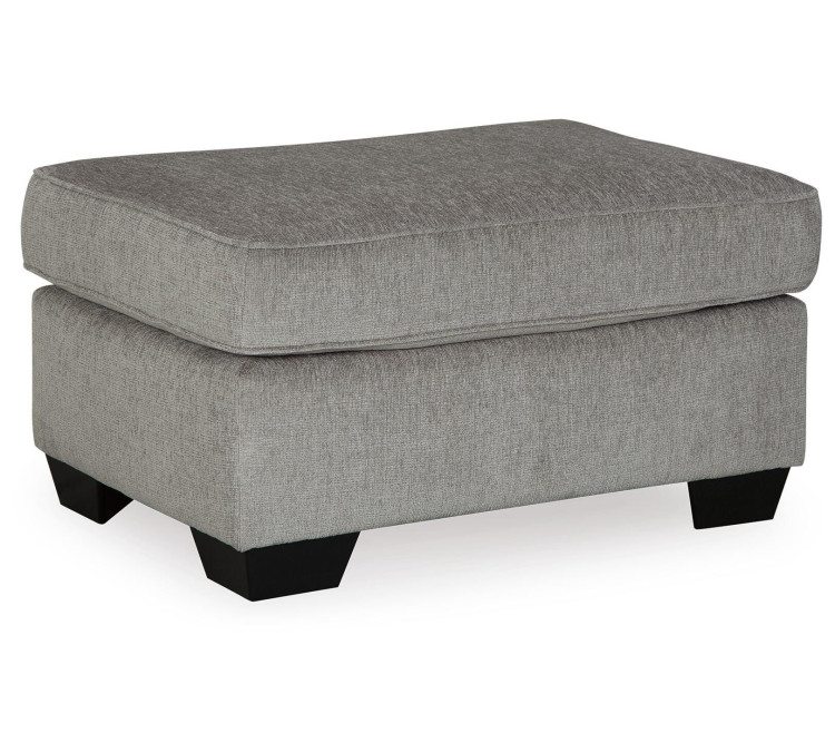 Altari Sofa, Loveseat, Chair and Ottoman - Alloy