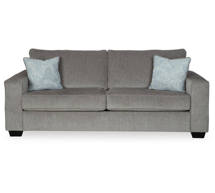 Altari Sofa, Loveseat, Chair and Ottoman - Alloy