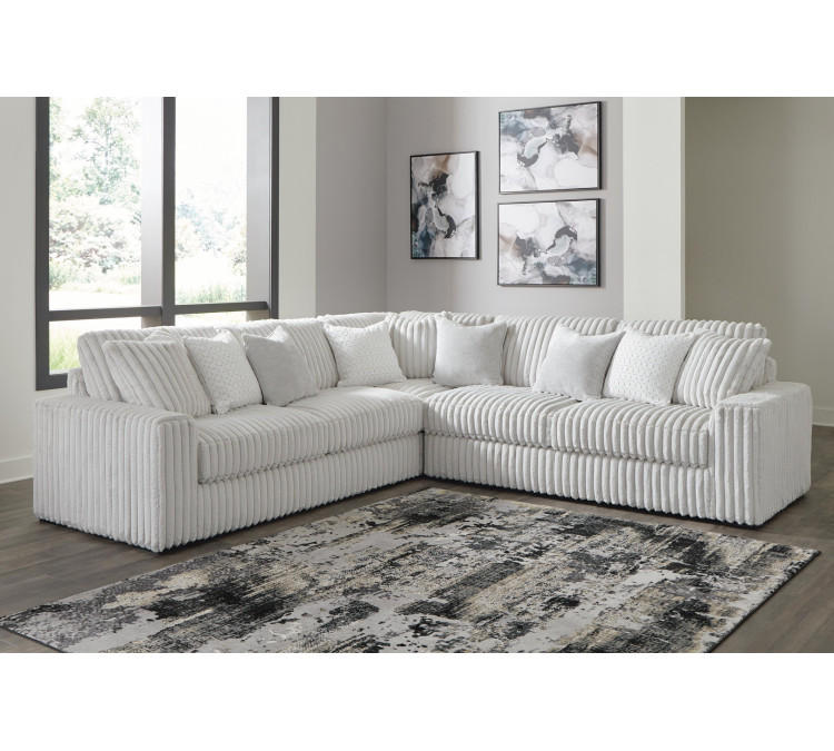 Stupendous 3-Piece Sectional - Alloy