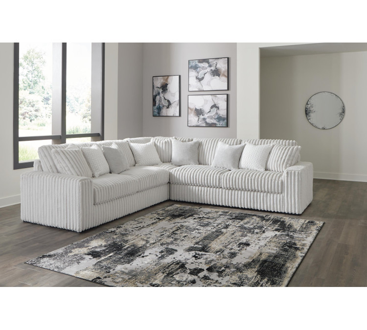 Stupendous 3-Piece Sectional - Alloy