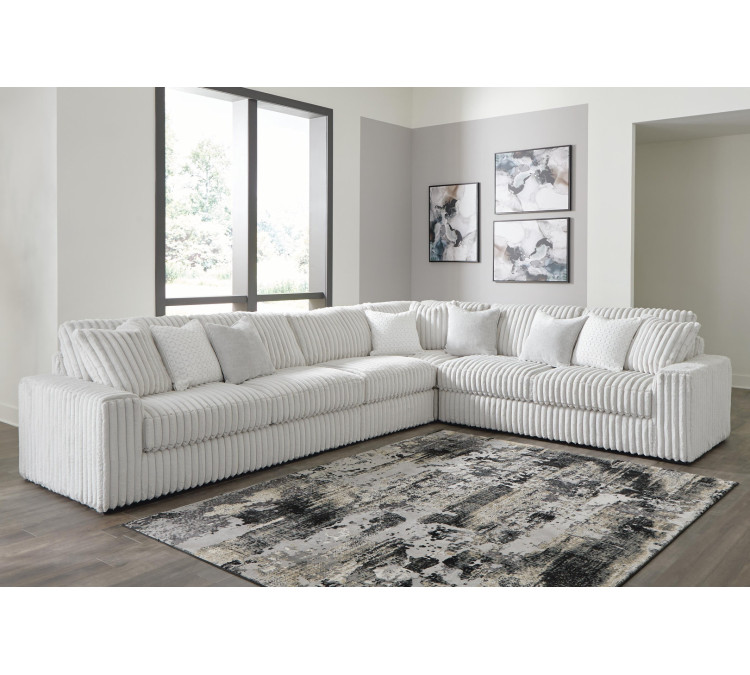 Stupendous 4-Piece Sectional - Alloy