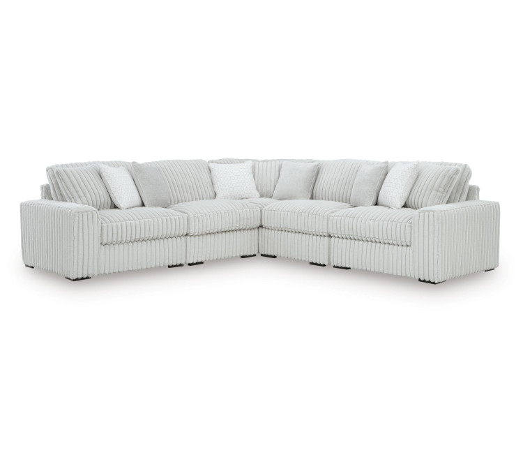 Stupendous 5-Piece Sectional - Alloy