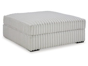 Stupendous Oversized Accent Ottoman - Alloy