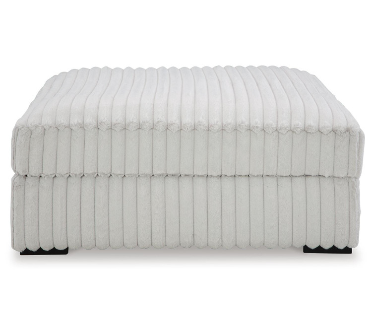 Stupendous Oversized Accent Ottoman - Alloy