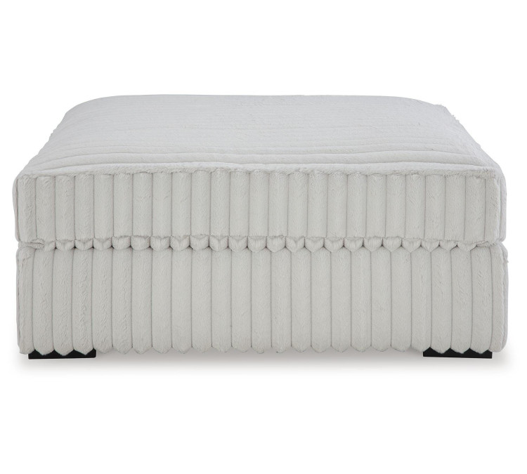 Stupendous Oversized Accent Ottoman - Alloy