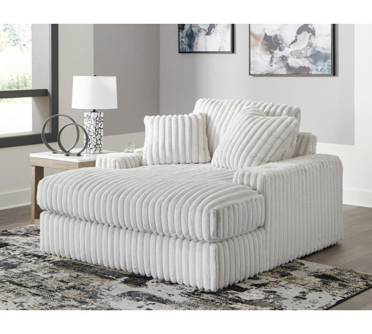 Stupendous Oversized Chaise - Alloy