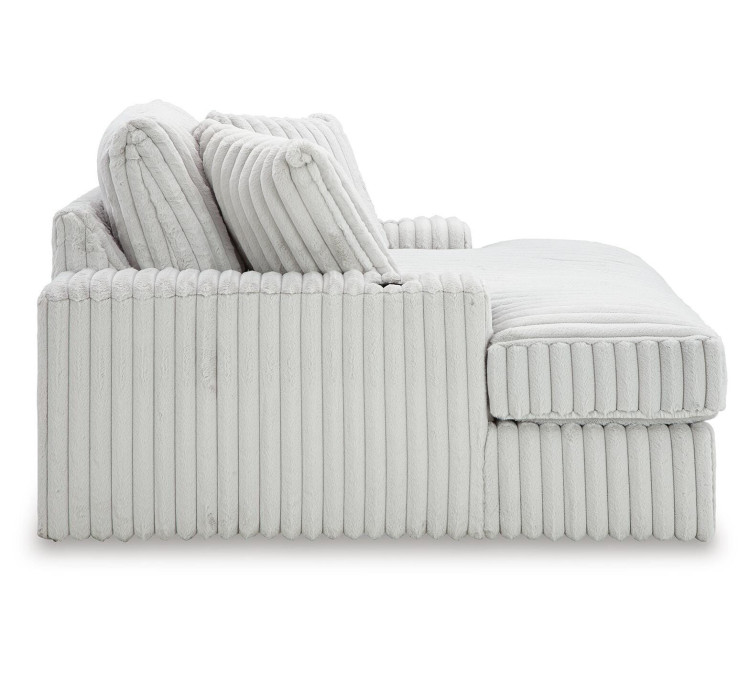 Stupendous Oversized Chaise - Alloy