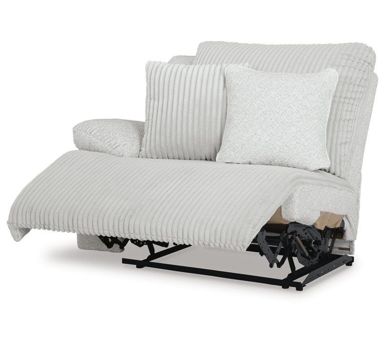 Top Tier 3-Piece Reclining Sectional Chofa - Alloy