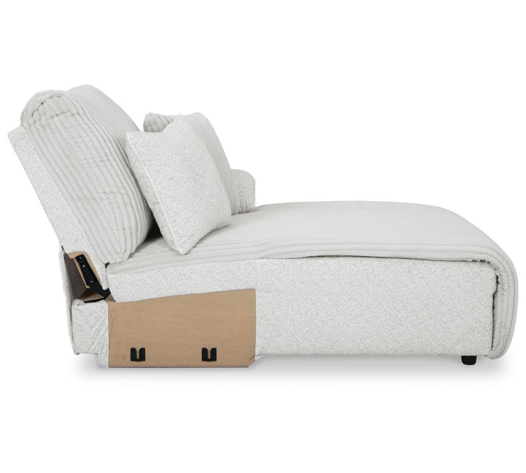 Top Tier 3-Piece Reclining Sectional Chofa - Alloy