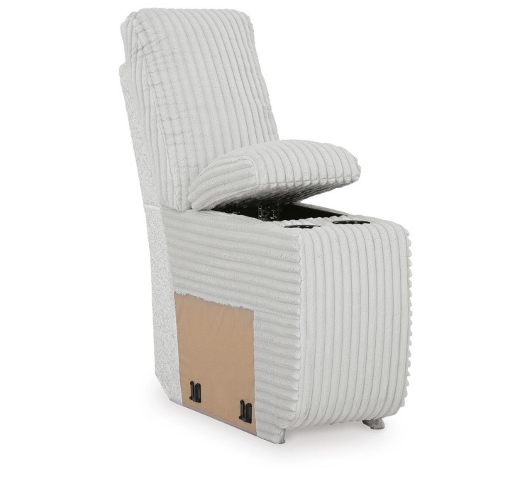 Top Tier 4-Piece Reclining Sectional with Chaise - Alloy