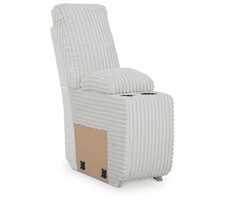 Top Tier 4-Piece Reclining Sectional with Chaise - Alloy