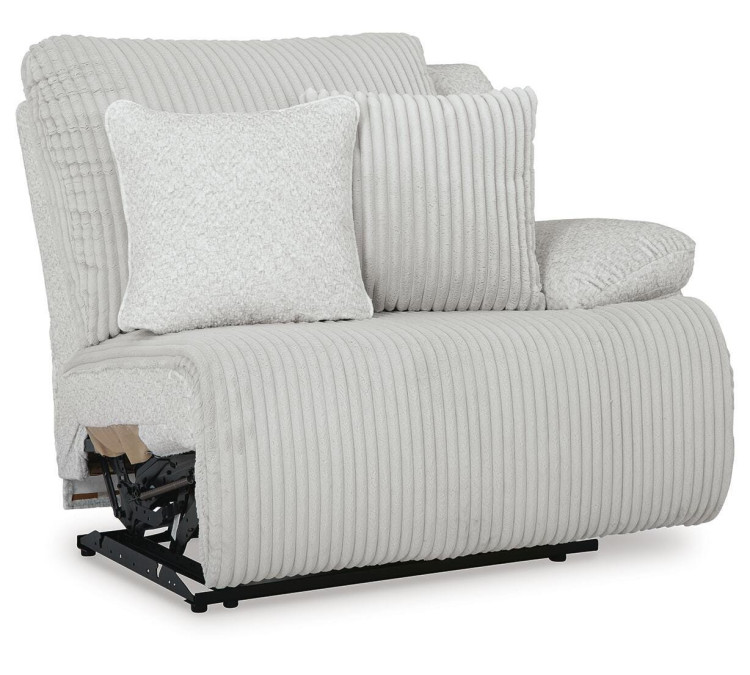 Top Tier 4-Piece Reclining Sectional with Chaise - Alloy