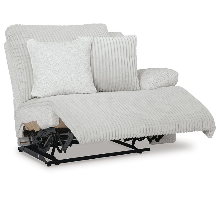Top Tier 4-Piece Reclining Sectional with Chaise - Alloy
