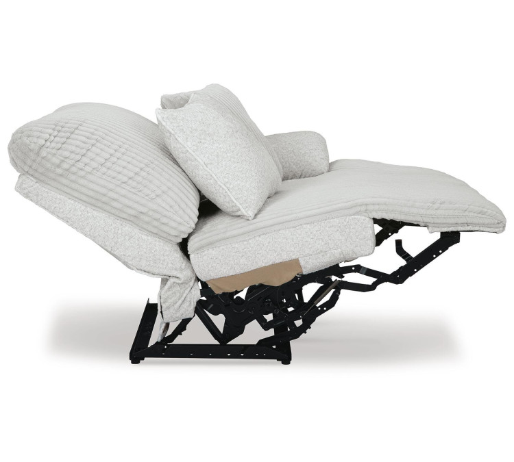 Top Tier 4-Piece Reclining Sectional with Chaise - Alloy