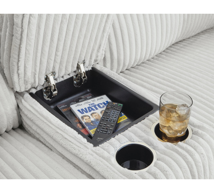 Top Tier 4-Piece Reclining Sectional with Chaise - Alloy
