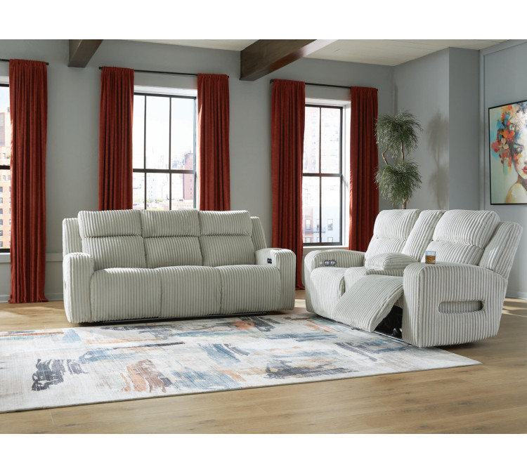 TwinBrooke Sofa and Loveseat - Alloy