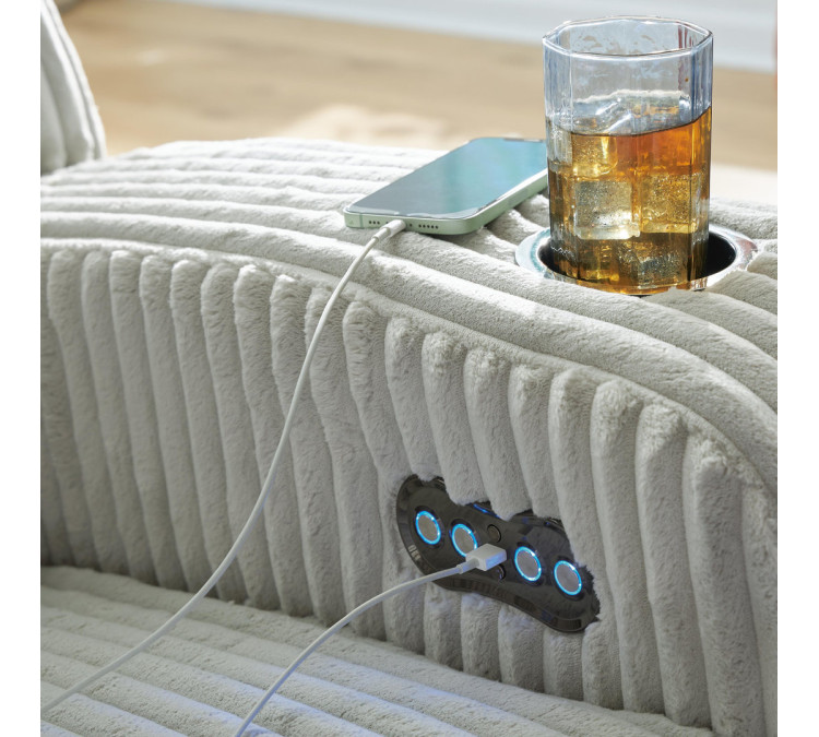 TwinBrooke Sofa and Loveseat - Alloy