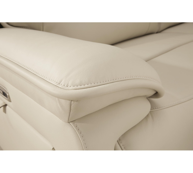 Double Deal 3-Piece Power Reclining Sofa Sectional - Almond