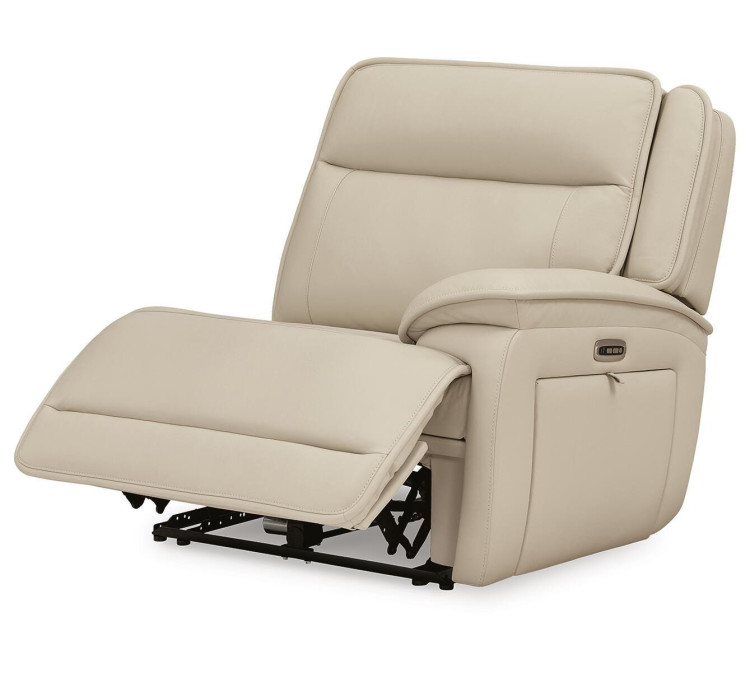Double Deal 6-Piece Reclining Sectional - Almond