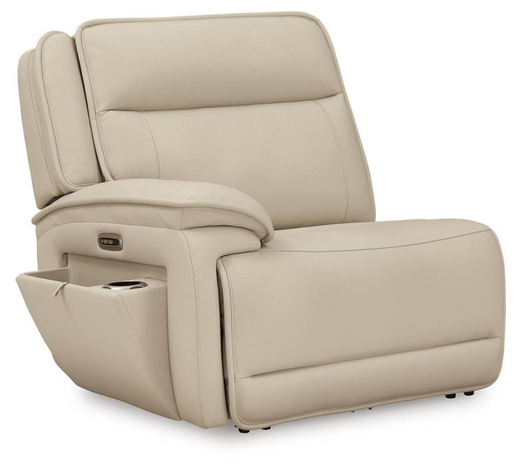 Double Deal 6-Piece Reclining Sectional - Almond