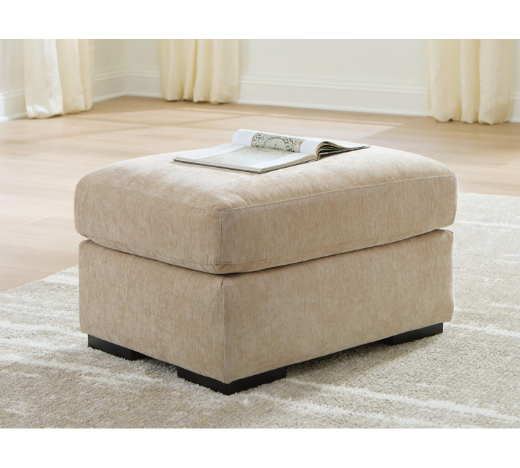 MaKaylen Ottoman - Almond