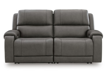 5Z-Harrenhurst 2-Piece Power Reclining Sectional Loveseat - Anchor