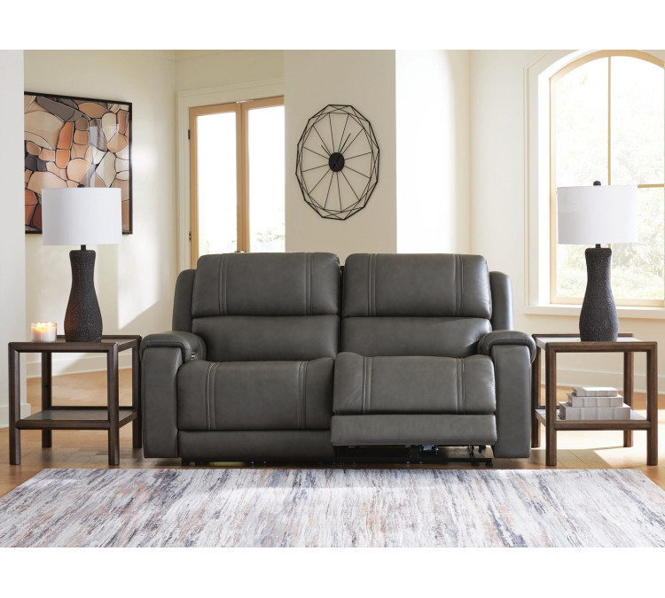 5Z-Harrenhurst 2-Piece Power Reclining Sectional Loveseat - Anchor