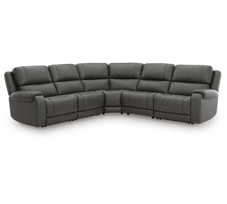 5Z-Harrenhurst 5-Piece Power Reclining Sectional - Anchor