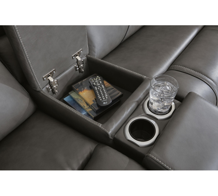5Z-Harrenhurst 7-Piece Power Reclining Sectional - Anchor