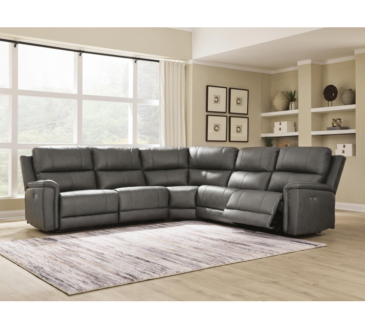 Beryton 5-Piece Power Reclining Sectional - Anchor