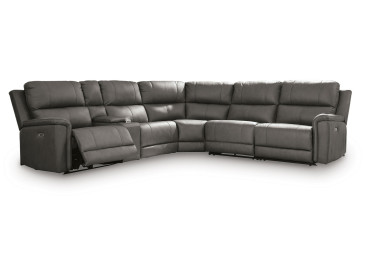 Beryton 6-Piece Power Reclining Sectional - Anchor