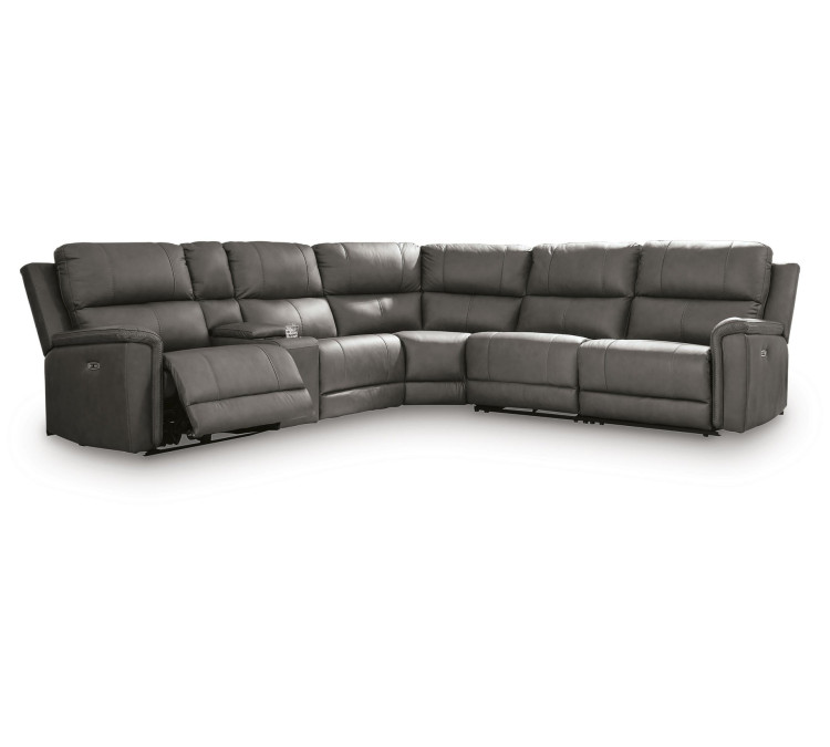 Beryton 6-Piece Power Reclining Sectional - Anchor