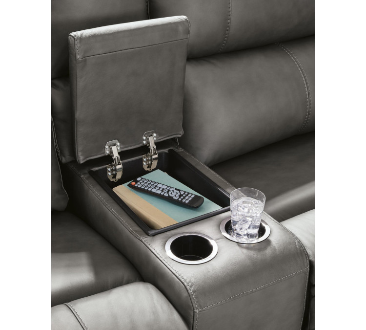 Beryton 6-Piece Power Reclining Sectional - Anchor
