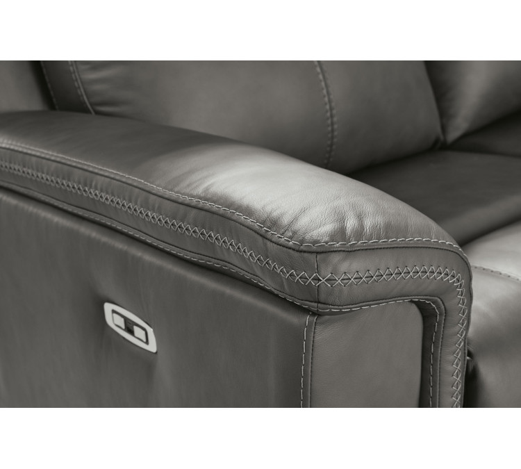 Beryton Power Reclining Loveseat with Console - Anchor