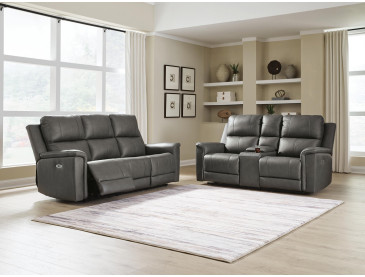 Beryton Sofa and Loveseat - Anchor