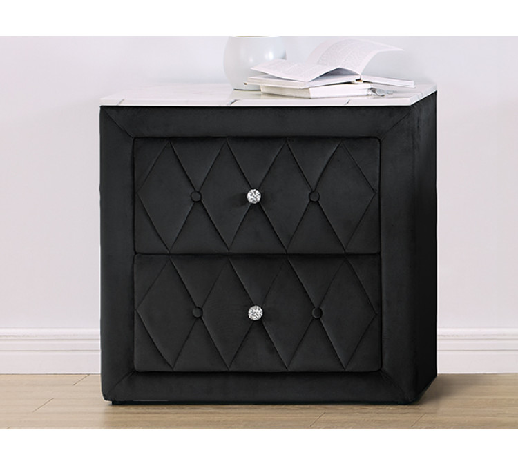 ANNABELLE NIGHT STAND - Black