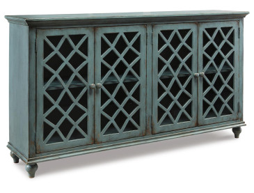 Mirimyn Accent Cabinet - Antique Teal