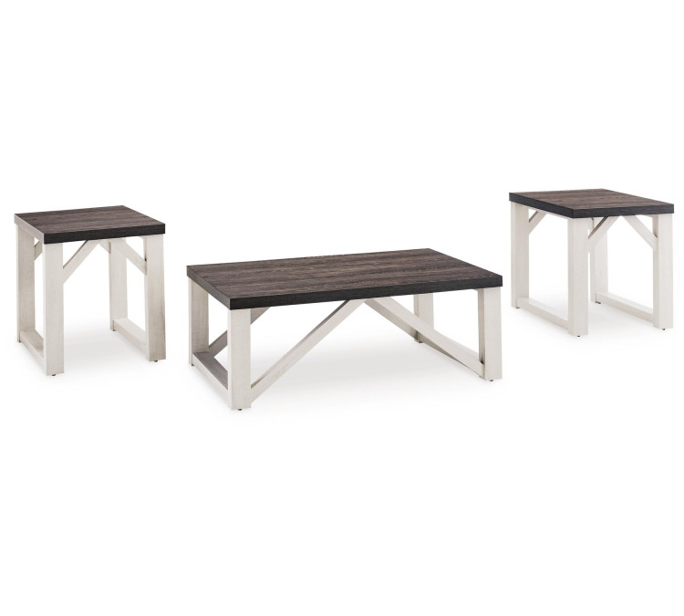 Dorrinson Table (Set of 3) - Antique White