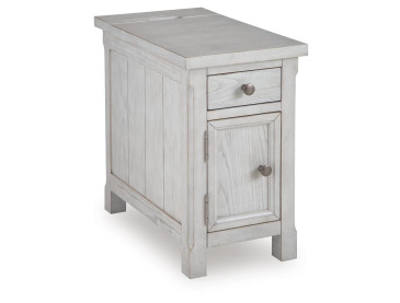 Robbinsdale Chairside End Table - Antique White