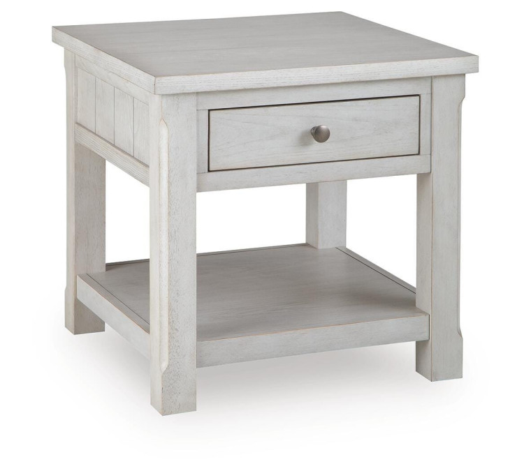 Robbinsdale End Table - Antique White