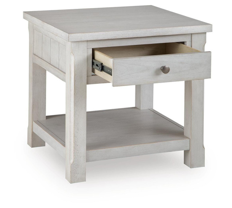 Robbinsdale End Table - Antique White