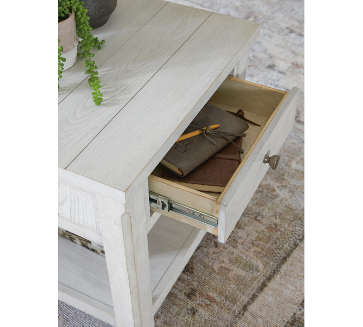 Robbinsdale End Table - Antique White