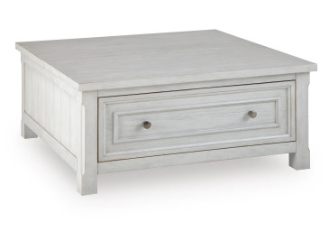 Robbinsdale Lift-Top Coffee Table - Antique White