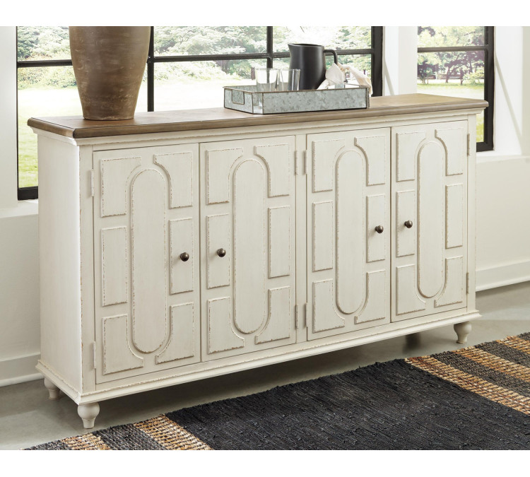Roranville Accent Cabinet - Antique White